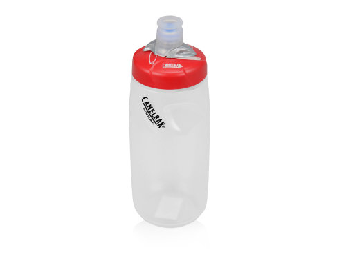 Бутылка CamelBak Custom Print Podium 0,61л, красный/белый прозрачный