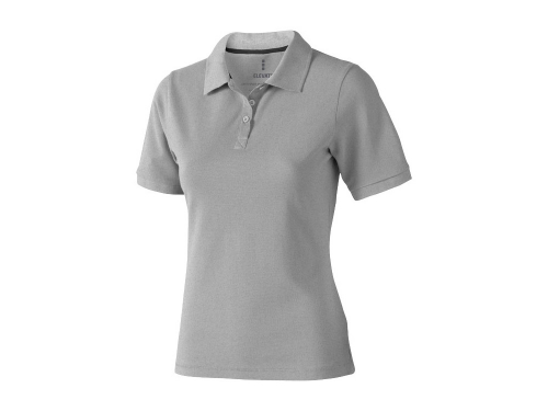 Рубашка поло "Calgary" женская, серый меланж XL