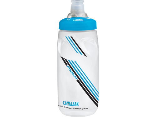 Бутылка CamelBak Podium 0,62л, прозрачный/голубой