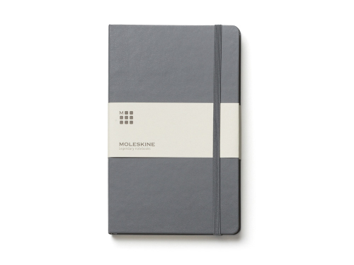 Записная книжка Moleskine Classic (в линейку), Pocket (9х14 см), серый