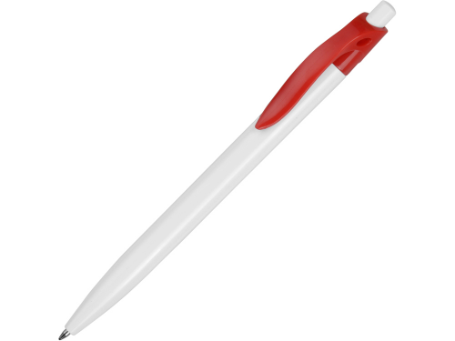 Ручка шариковая "Какаду", белый/красный