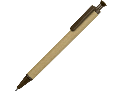 Ручка шариковая «Эко», бежевый/коричневый