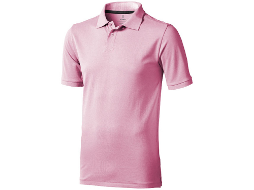 Рубашка поло "Calgary" мужская, розовый S