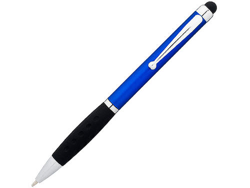 Ручка-стилус шариковая "Ziggy" черные чернила, синий/черный черные чернила