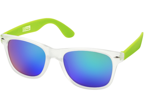 Солнцезащитные очки "California", бесцветный полупрозрачный/лайм
