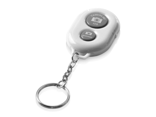 Брелок для селфи с функцией Bluetooth®, белый/серый