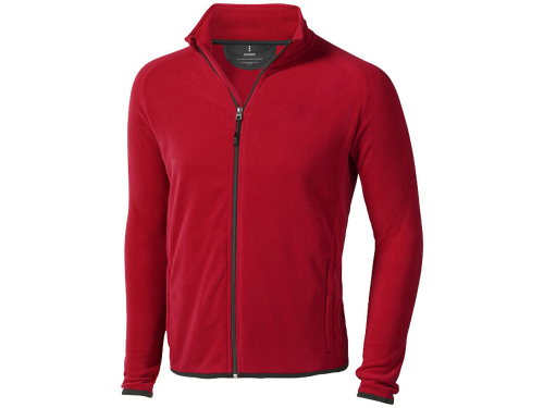 Куртка флисовая "Brossard" мужская, красный 3XL