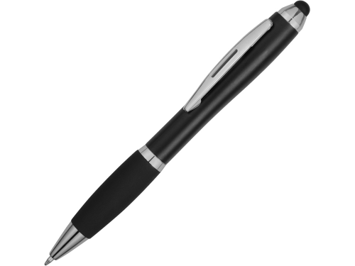Ручка-стилус шариковая "Nash" со стилусом, черный, черные чернила черные чернила