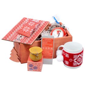 Подарочный новогодний набор «Праздничное чаепитие»