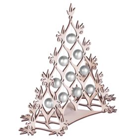 Сборная елка «Новогодний ажур»