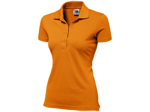 Рубашка поло "First" женская, оранжевый S