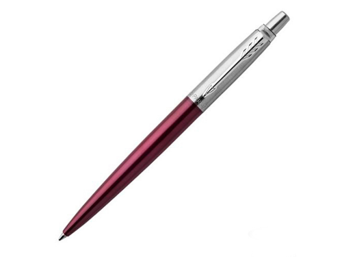 Шариковая ручка Parker Jotter Core Portobello Purple CT, пурпурный/серебристый