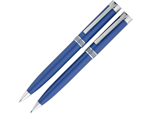 Набор "Круиз": ручка шариковая, карандаш механический, синий