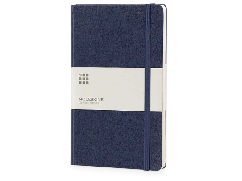 Записная книжка Moleskine Classic (в линейку), Pocket (9х14 см), синий