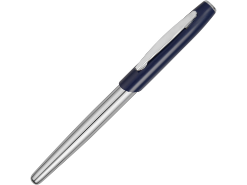 Ручка роллер "Geneva", серебристый/синий