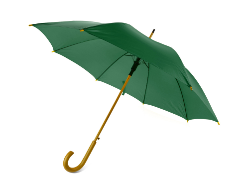 Зонт-трость "Радуга", зеленый