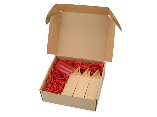 Подарочный набор «Tea chest» с тремя видами чая, красный