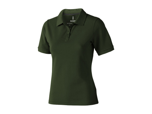 Рубашка поло "Calgary" женская, армейский зеленый 2XL