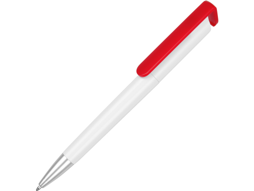 Ручка-подставка "Кипер", белый/красный