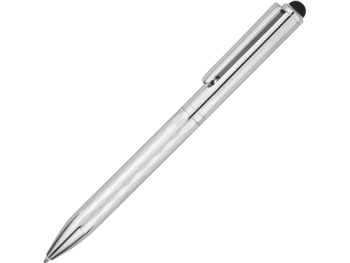 Ручка-стилус шариковая "Alden", хром
