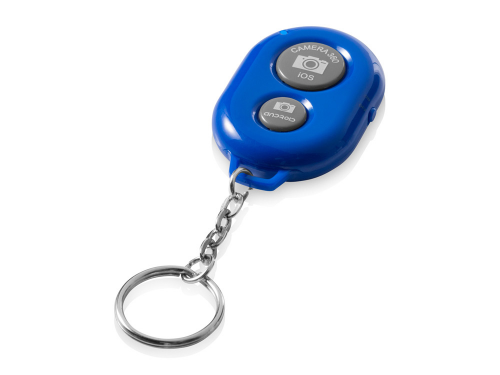 Брелок для селфи с функцией Bluetooth®, ярко-синий/серый