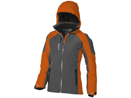 Куртка "Ozark" женская, серый/оранжевый XS