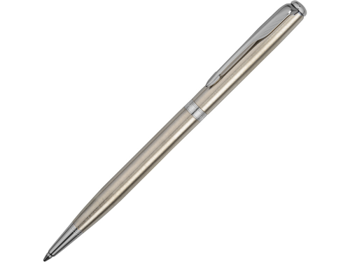 Ручка шариковая тонкая Parker модель Sonnet Stainless Steel СT в футляре