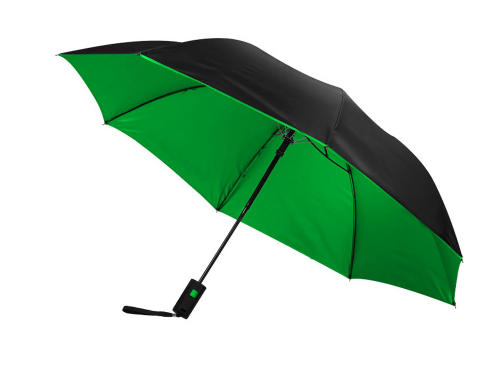 Зонт "Spark" двухсекционный, 21", зеленый
