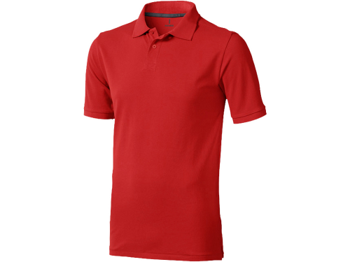 Рубашка поло "Calgary" мужская, красный XS