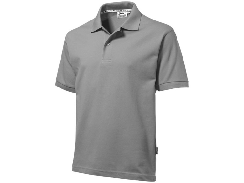 Рубашка поло "Forehand" мужская, стальной серый XL