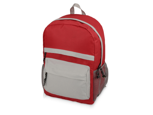 Рюкзак "Универсальный", красный/серый