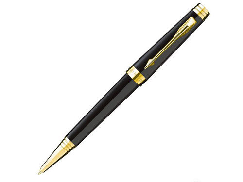 Ручка шариковая Parker модель Premier Laque Black GT в футляре