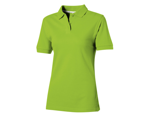 Рубашка поло "Forehand" женская, зеленое яблоко M