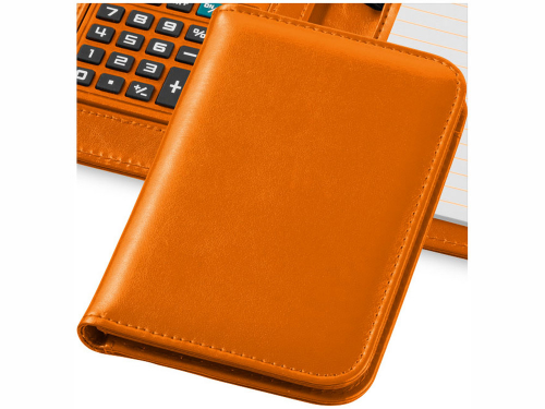 Блокнот А6 "Smarti" с калькулятором, оранжевый