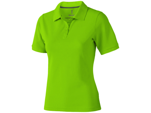 Рубашка поло "Calgary" женская, зеленое яблоко XS