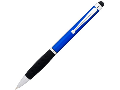 Ручка-стилус шариковая "Ziggy" синие чернила, синий/черный синие чернила