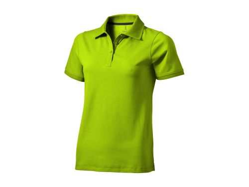 Рубашка поло "Yukon" женская, зеленое яблоко XS