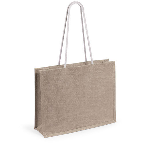 Пляжная сумка "Hint", джут, размер 44,5*35*14 см.,натуральный беж