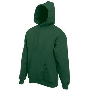 Толстовка "Hooded Sweat", темно-зеленый_L, 80% х/б, 20% п/э, 280 г/м2
