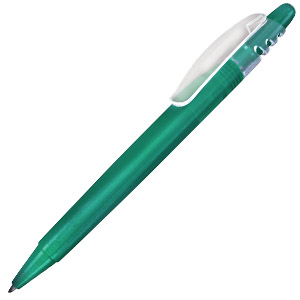 X-8 FROST, ручка шариковая, фростированный зеленый, пластик