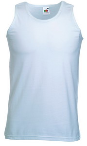 Майка "Athletic Vest", белый_2XL, 100% х/б, 160 г/м2