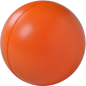 Антистресс "Мяч", оранжевый, D=6,3см, вспененный каучук